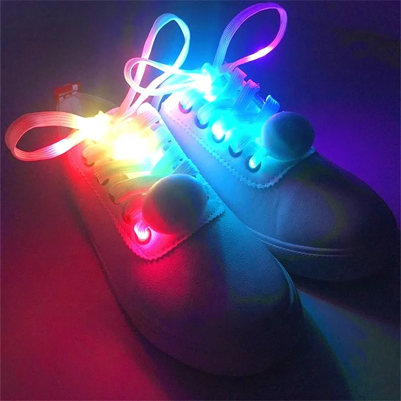 Direct Sales The Dark Luminous Light Unique Shoelace Wholesale Led Shoelaces