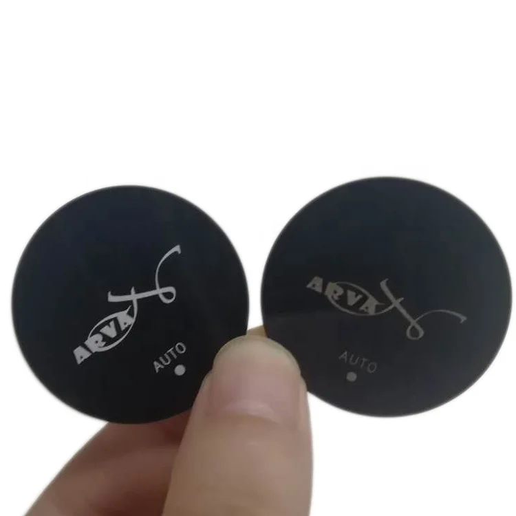 Screen printed opaque polycarbonate acrylic touch control electronic front panel