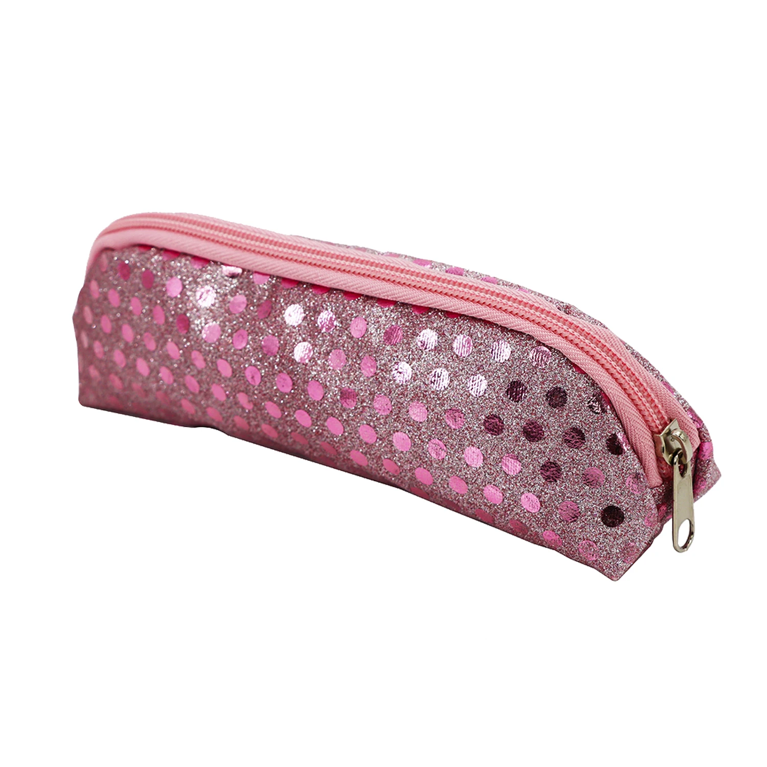 Factory Students Stationery PU Pencil Bag Pen pencil Case Pouch Ziplock Bag Customized Plastic PVC Felt Zipper Pen bag