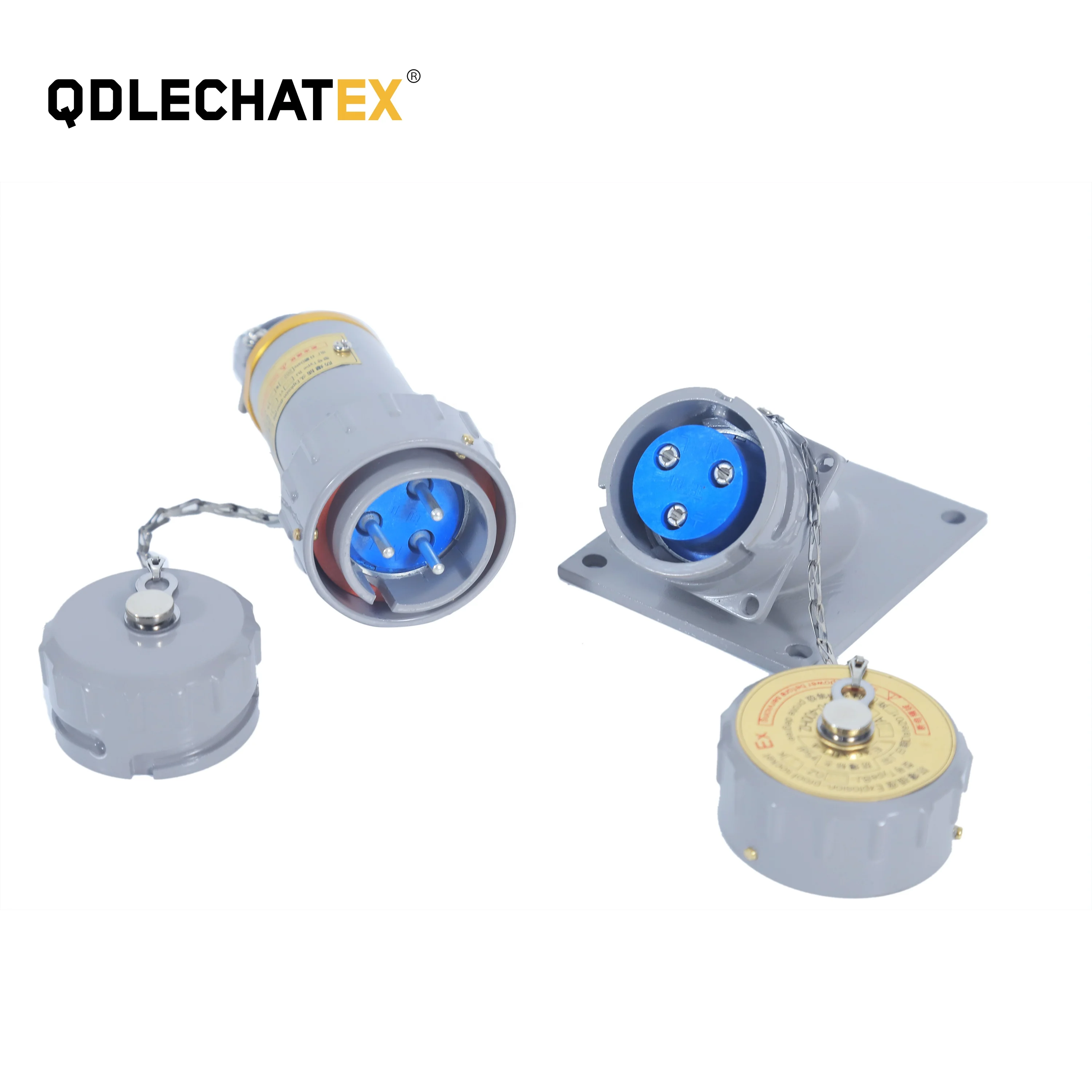 Ex 16A 15A YT GZ 3 No spark 3pin ex proof plug and socket