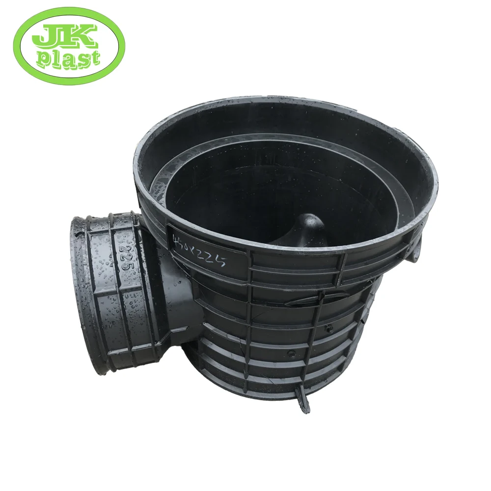 Rotational Molding Plastic Black Inspection Well Drain Water Coupling Manholes