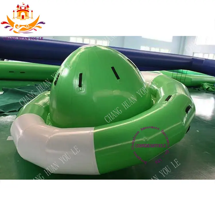 Factory Custom Inflatable Water Park Equipment Gyro Rotate Water Gyroscope