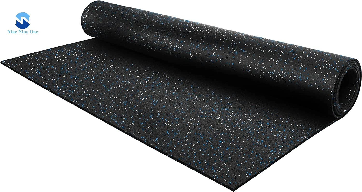 Anti slip rubber Mat Customized rubber Matting rolls For gym floor epdm roll