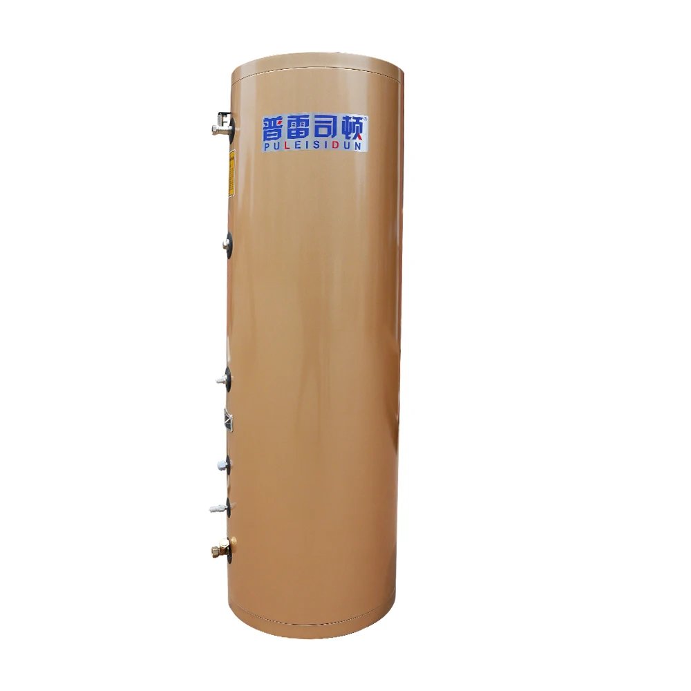 Air Source Heat Pump Split Type System Air to Water House Hold Heater Hot Water Heater Custom Metal Bathroom Household OEM Color