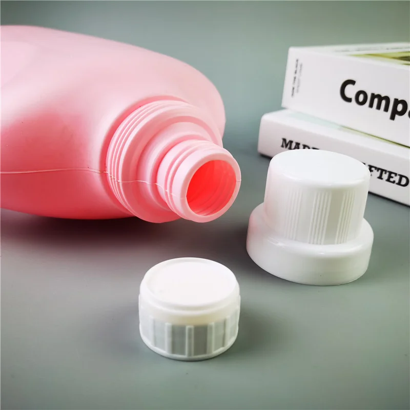 Бутылка для стирального порошка из полиэтилена высокой плотности 2 л бутылка упаковки кг емкость