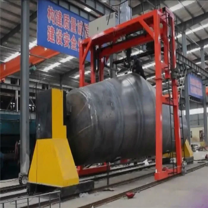 portable heavy duty ac and dc wig welding robot machine