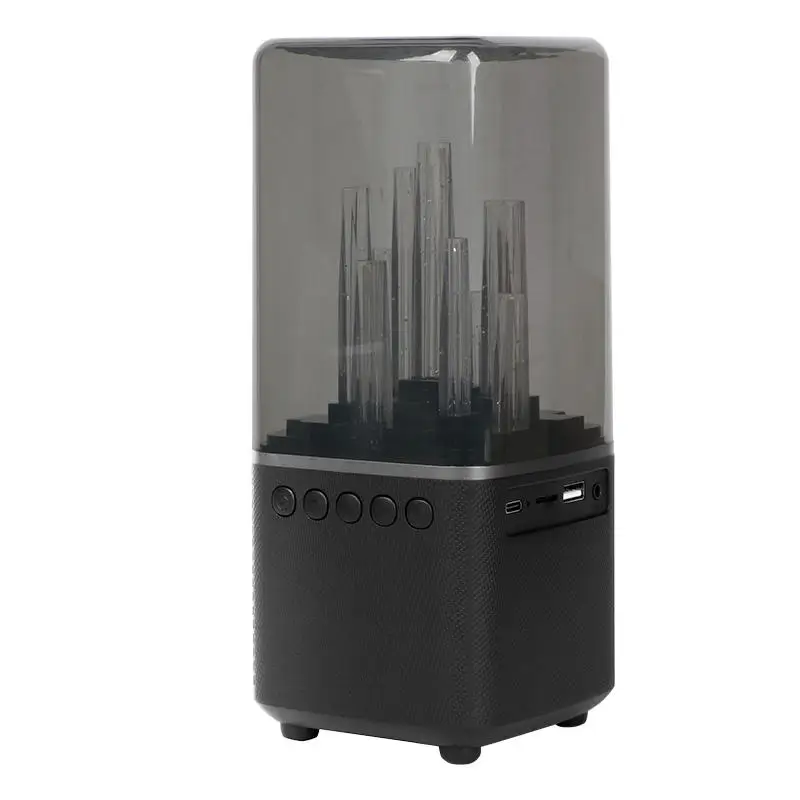 New Hot Pulse Wireless Speaker Led Lights Powerful Sound Bt 5.0 Portable Deep Bass Colorful Speakers