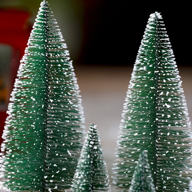 novedades para navidad Christmas Tree Decorartificial mini tree indoor Pine Needle brush table Christmas Tree