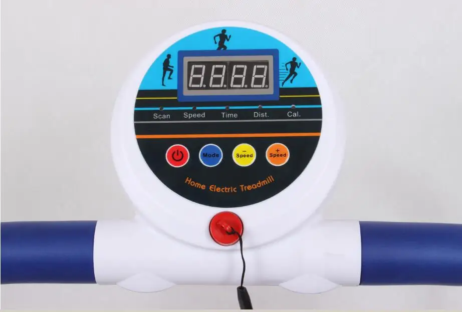 Portable body fit foldable mini fitness Walker treadmill walking machine light electric treadmills with safety key