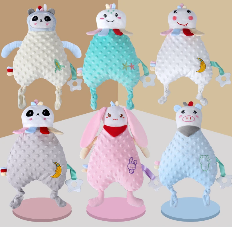 co-sleeping pacifying towel co-sleeper baby fancy plush toy baby sleeping dolls pacifying dolls parent-child ringing plush toys