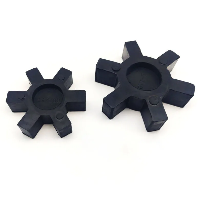 Wholesale L-shaped coupling buffer gasket hexagonal rubber elastomer L050-L225 plum blossom washer