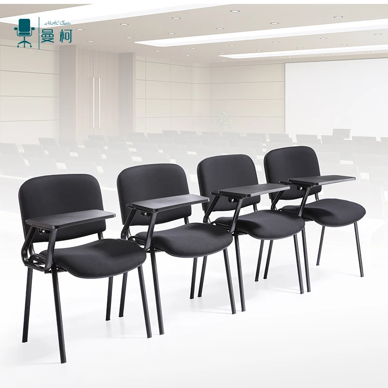 Conference room mesh folding training chair with writing board table board study table and chair one office training chair