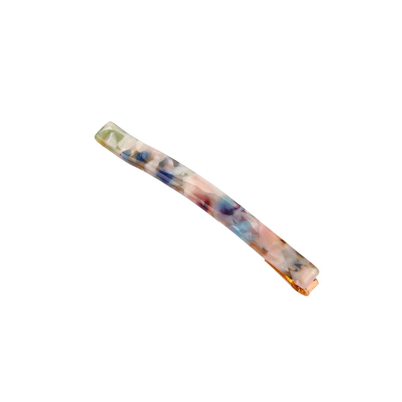 Заколка для волос модная заколка аксессуары женские акриловые заколки полоска из уксусной кислоты Шпилька