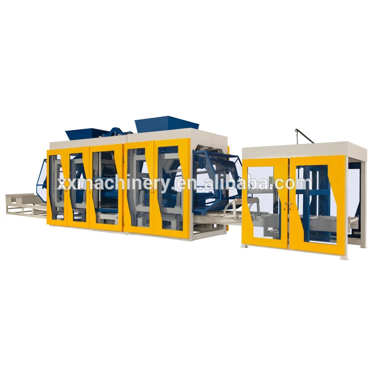 Brick Palletizer Automatic block Stacker Block Cuber Brick Cubing System