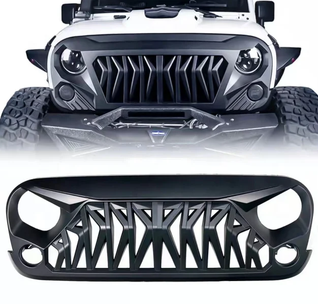 Auto Parts Factory Direct Front Grille Accessories For Jeep Wrangler JK Grill