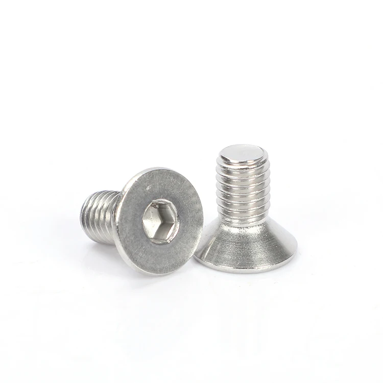 304 Stainless Steel Allen Wafer Ultra Low Head Screws Hex Socket Thin Head Screw Flat Head Hexagon Socket Machine Screw