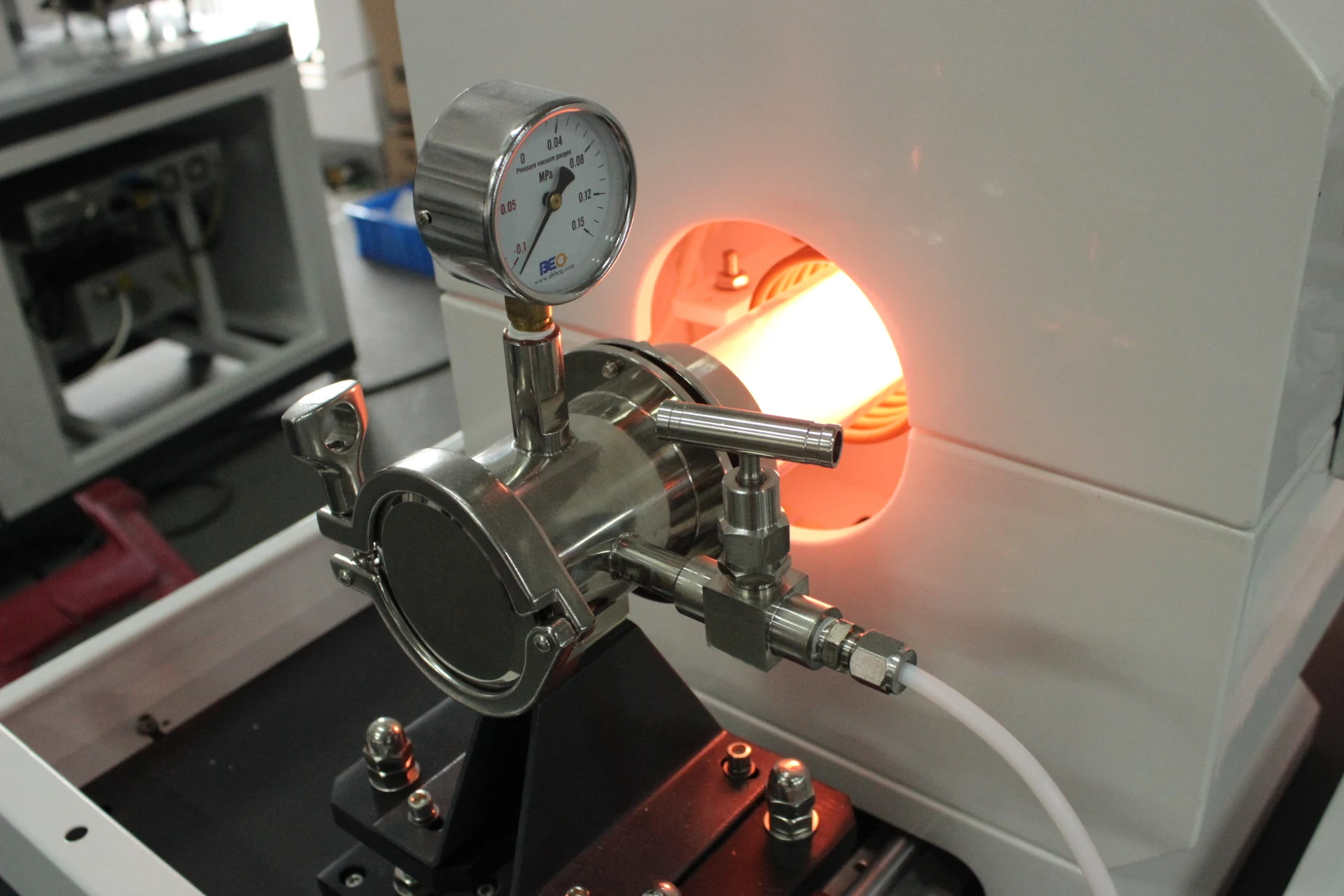 1200C Plasma Enhanced Chemical Vapor Deposition System with Split Tube Furnace Graphene Machine