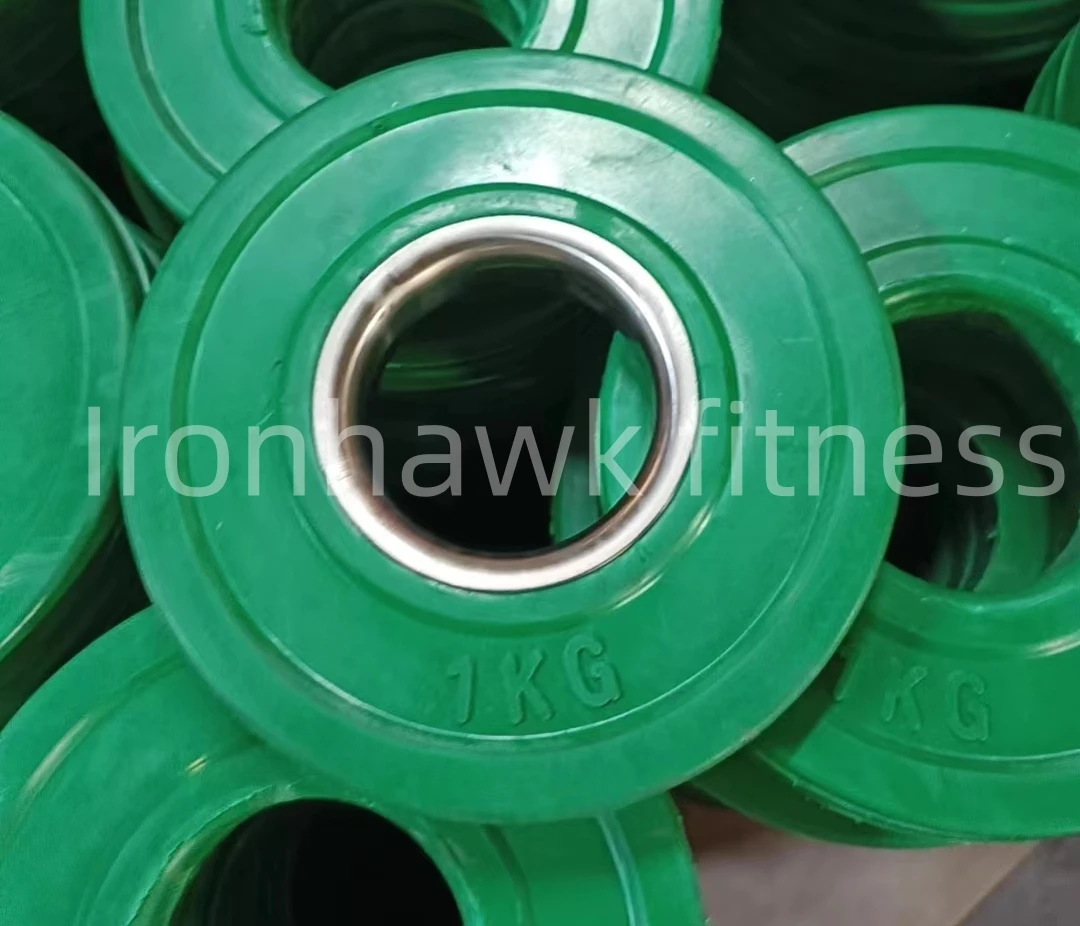 Gym Equipment Small change plates 0.5kg-2kg competitive gym weight plate bumper accessories change plate