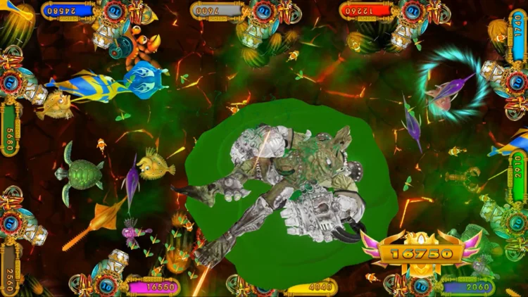 Ocean King 3 zombie attack Arcade Fishing Hunter  Fish Game Machine Game