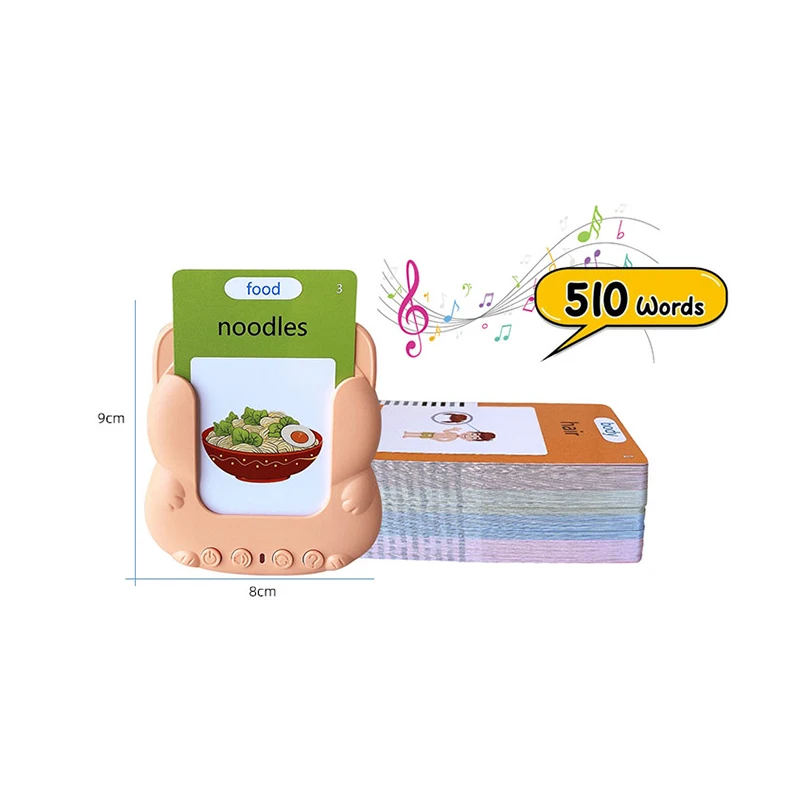 Lightweight Flash Card Reader Reading-Assisting Bilingual Language Flash Card Reader