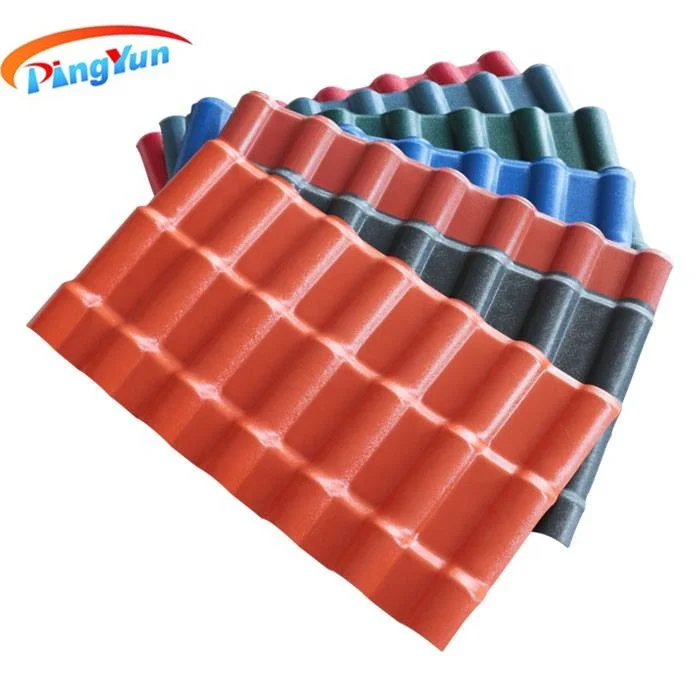 new building materials techo de pvc for house/Brazil popular teja de pvc for pavilion/south American hot sale asa pvc roof board