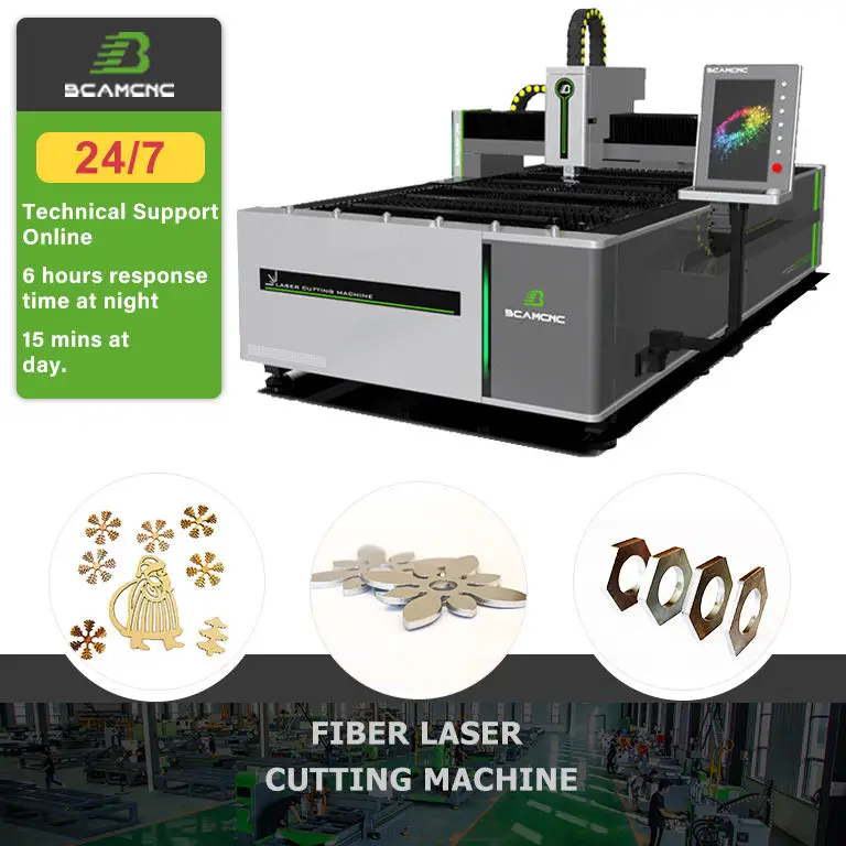 BCAMCNC Laser 3015 Fiber Laser Cutting Machine 3000w 6000w Laser Cutting Machine Price for Sheet Metal