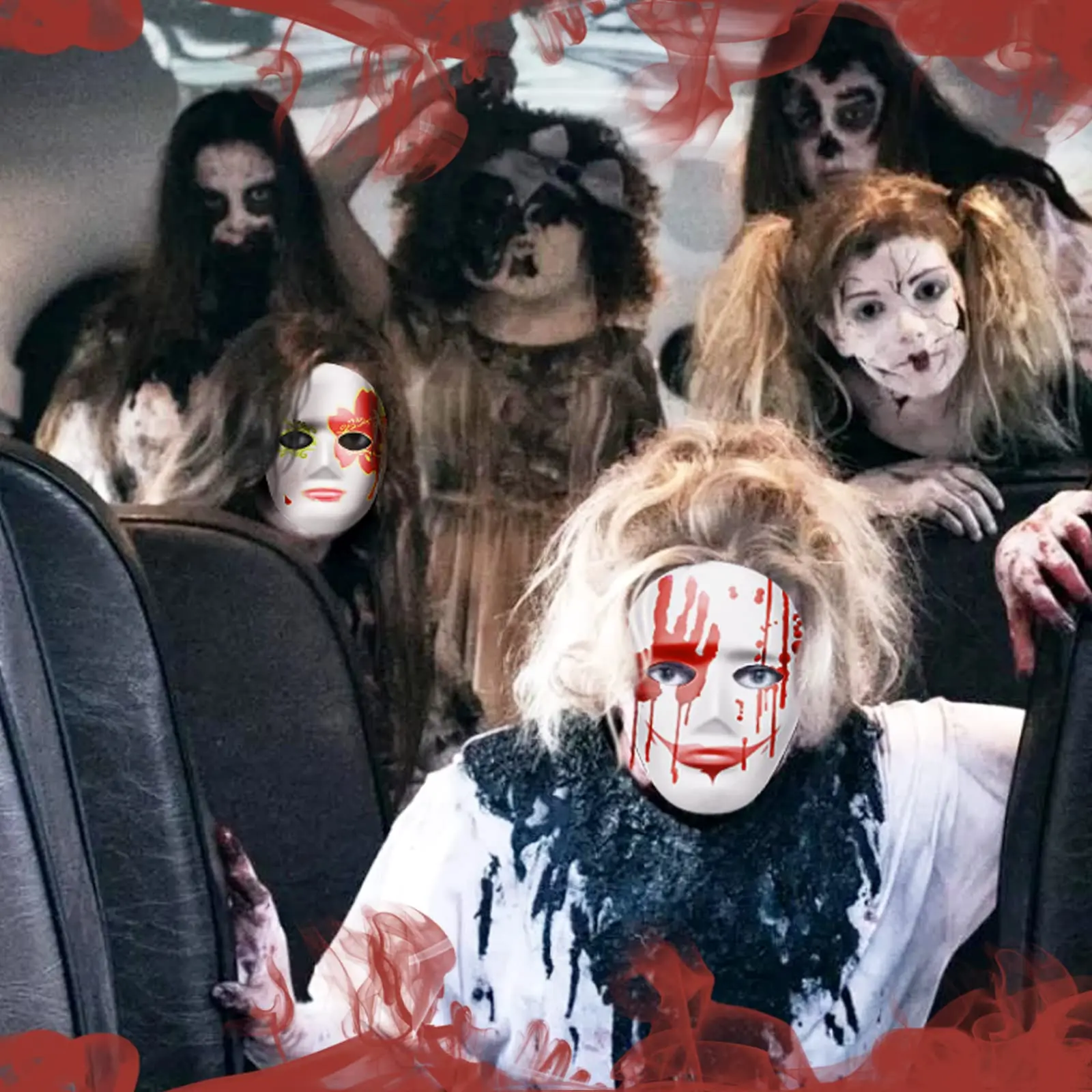 10 Packs White Paper Mask with Tied Ropes Blank Full Face Mask Cosplay Masquerade Mask for Party DIY Creativity and Halloween