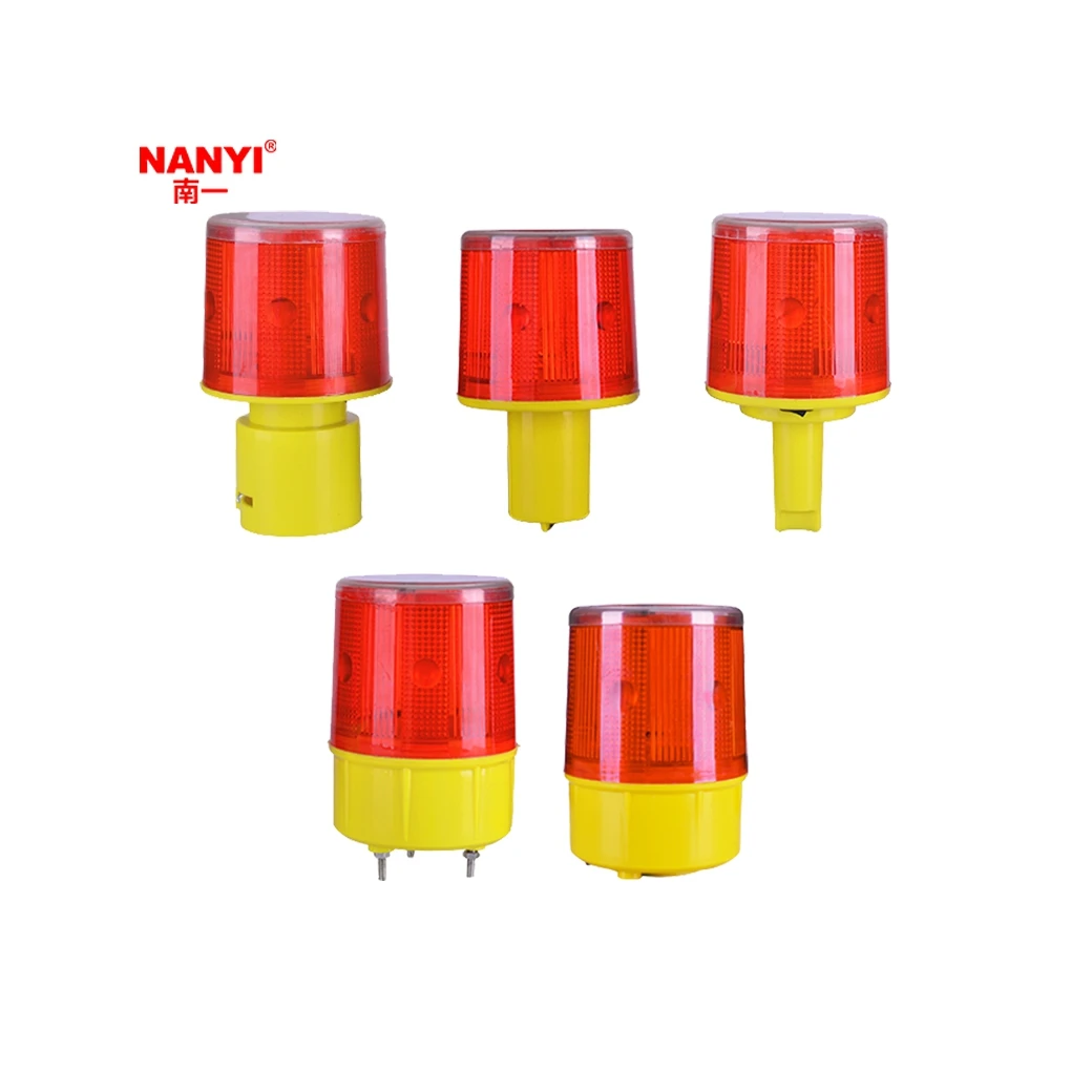 Hot Selling Good Quality Construction Site Warning Light Sidewalk Solar Warning Light