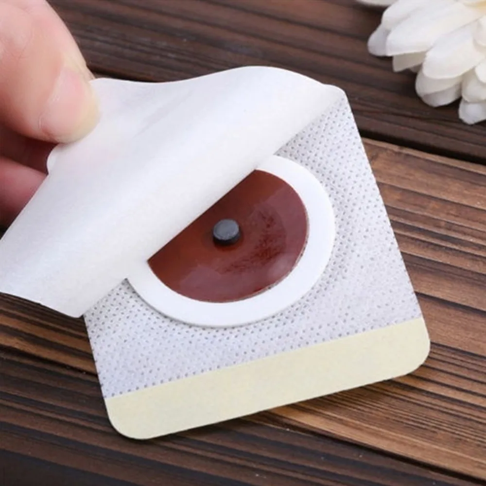 
1pcs Chinese Medicine Weight Loss Navel Sticker Magnetic Slim Detox Adhesive Sheet Fat Burning Slimming Diet Patch Pads 