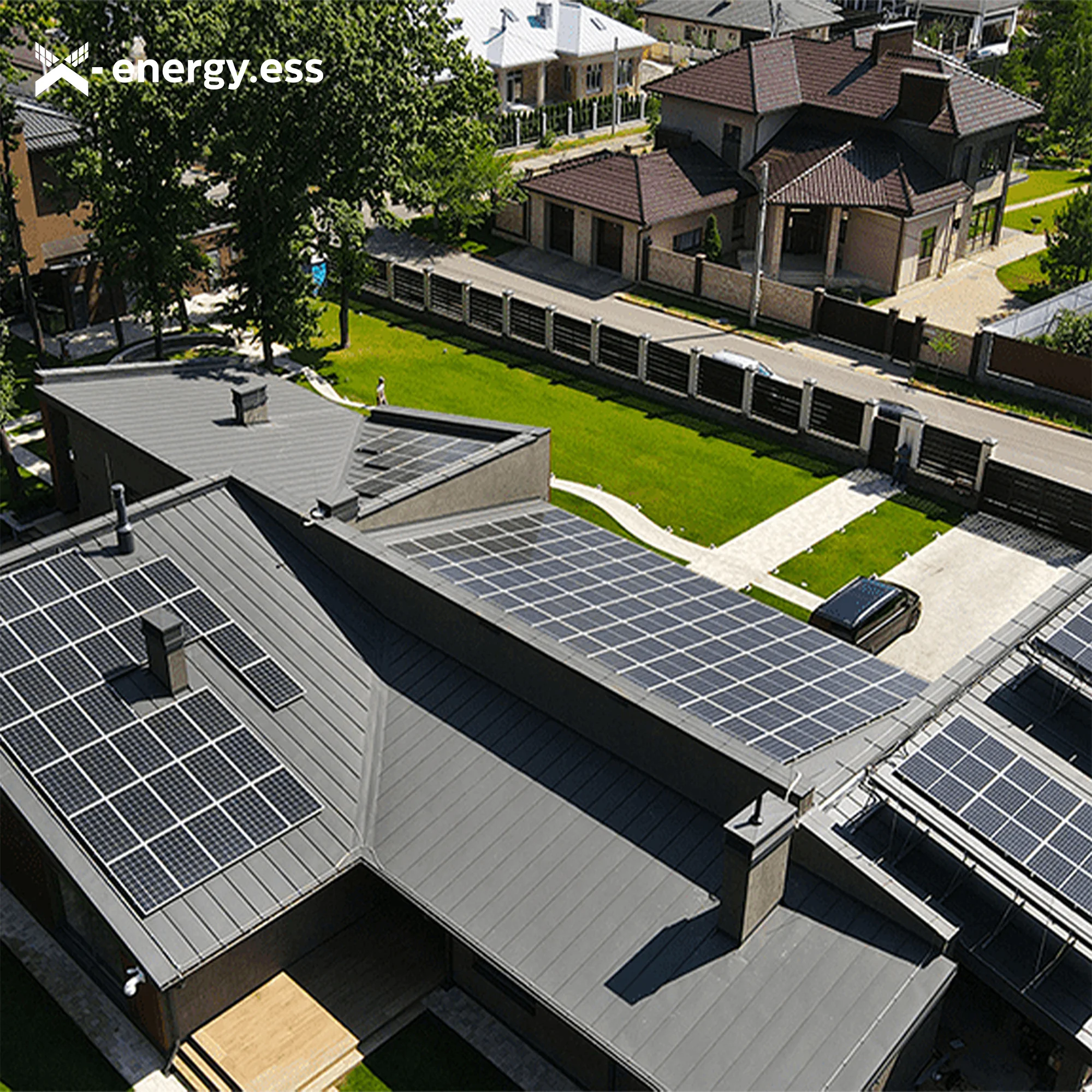 10kw 15kw 20kw 25kw On Grid Solar Energy System Complete Kit Pv Solar Panel Power System