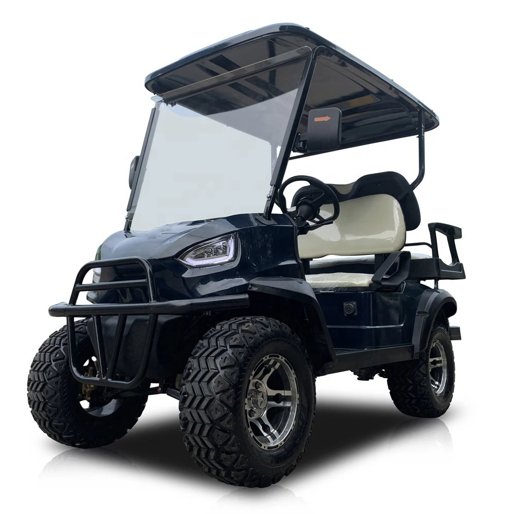 Powerful 4 Wheel Electric Club Car Golf Buggy Cart With Windshield