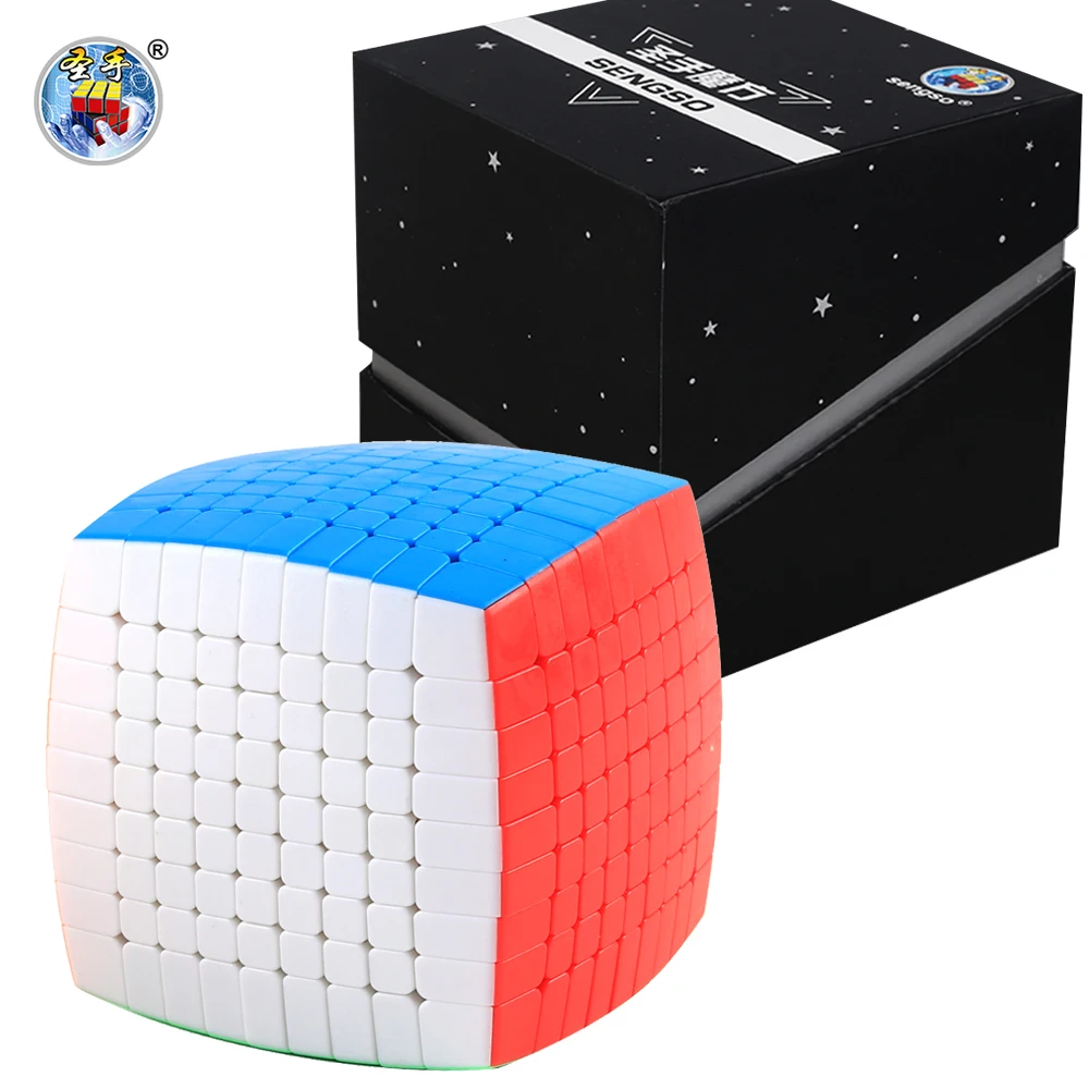 Sengso 9*9*9*9 хлебный волшебный куб развивающая плавно скоростная пластиковая игрушка-головоломка из АБС