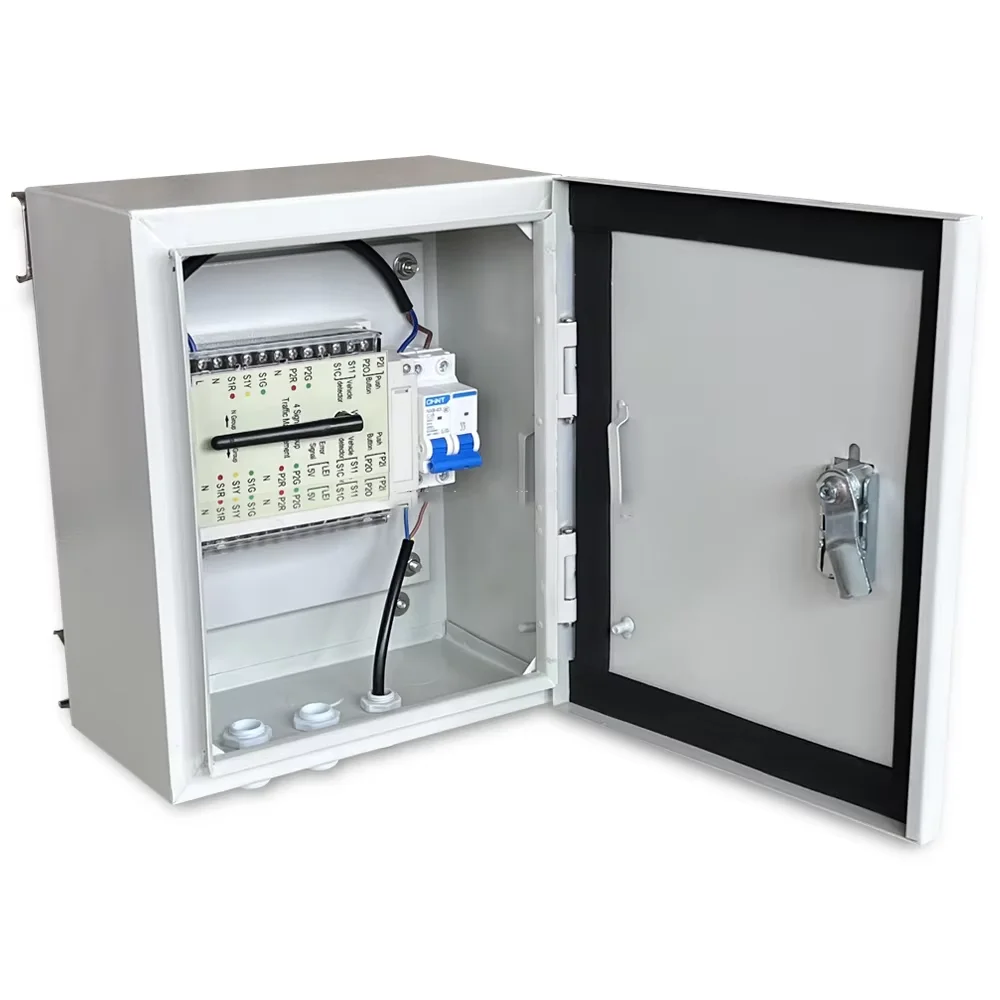 hot sale Intelligent 4 phase 10 channel traffic controller for traffic signal light