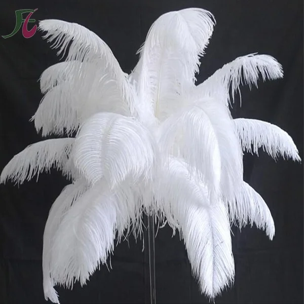 Wholesale High quality 45-50cm 50-55cm 55-60cm 60-65cm White Ostrich Feather for Wedding Party Decorations