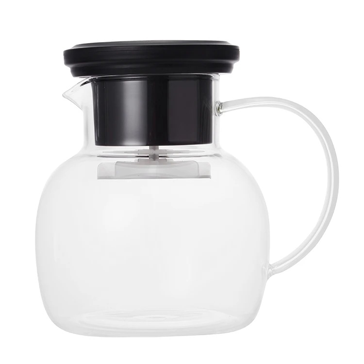 Factory hot Chinese modern style lead-free crystal gold decanter Electric decanter built-in aerator hand blow 1500ml