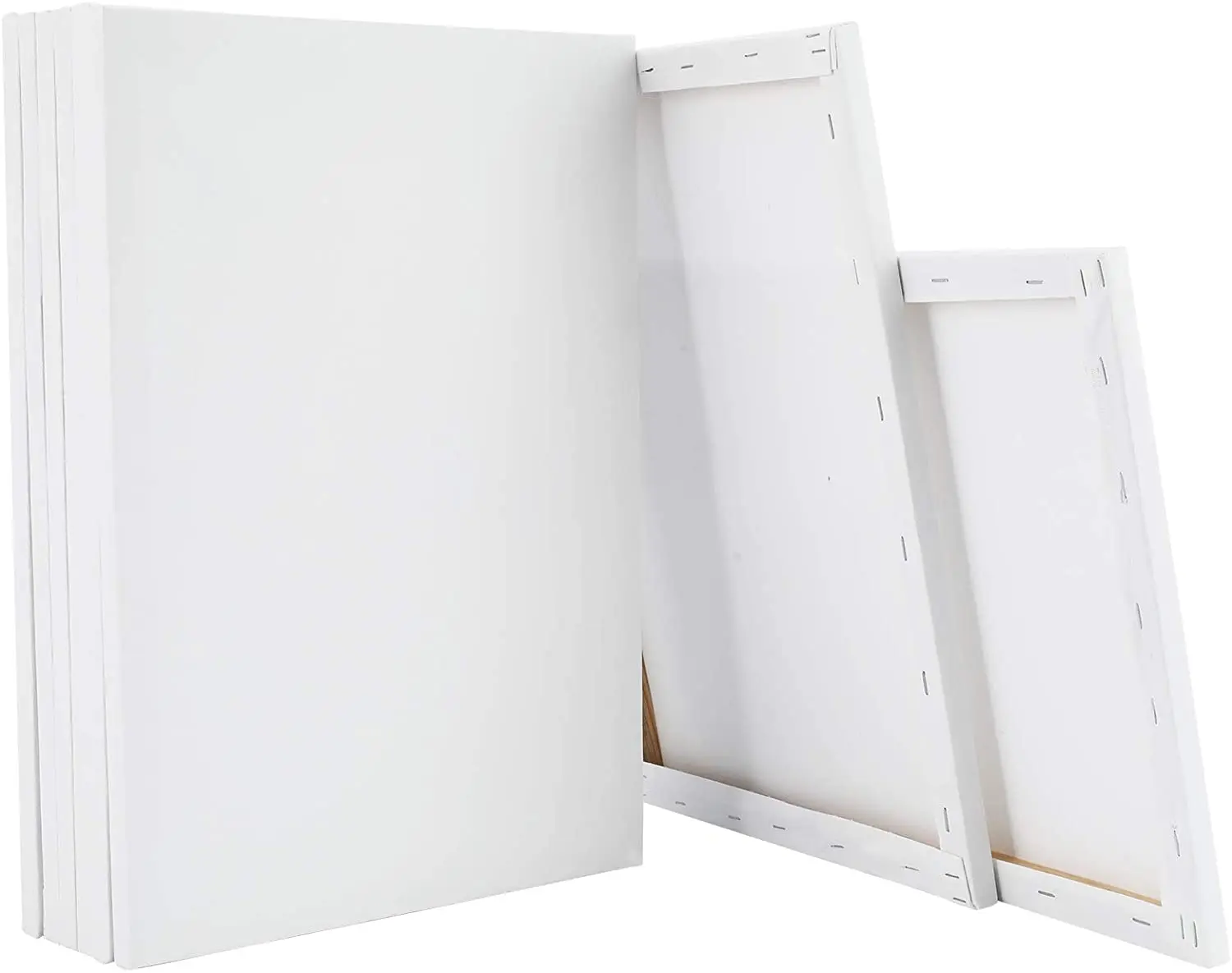 Wholesale Customized 280G 40x40cm Blank Stretched Wood Art Canvas for Kids Painting