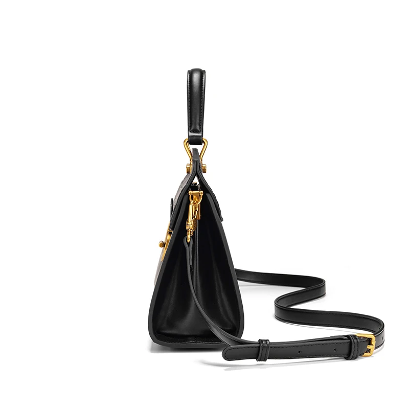 2024 Wholesale Fashion Designer Top Handle Crocodile Pattern Leather Shoulder Bag Office Ladies Tote Bags Women Handbags