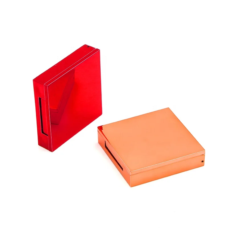 Square Flap Empty Eyeshadow Palette Plastic Cosmetic Blush Concealer Eyeshadow Empty Palette Case