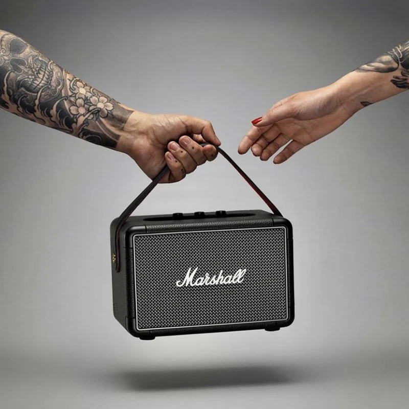 MARSHALL KILBURN II Audio Wireless Audio Outdoor Portable Waterproof Speaker acoustics Black & Brass