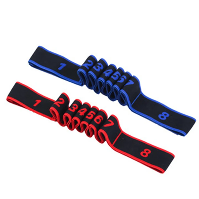 Yoga Pull Strap Belt Elastic Stretching yoga stretching belt Fitness Gymnastics Training Bands  Pilates Home Gym Equipment