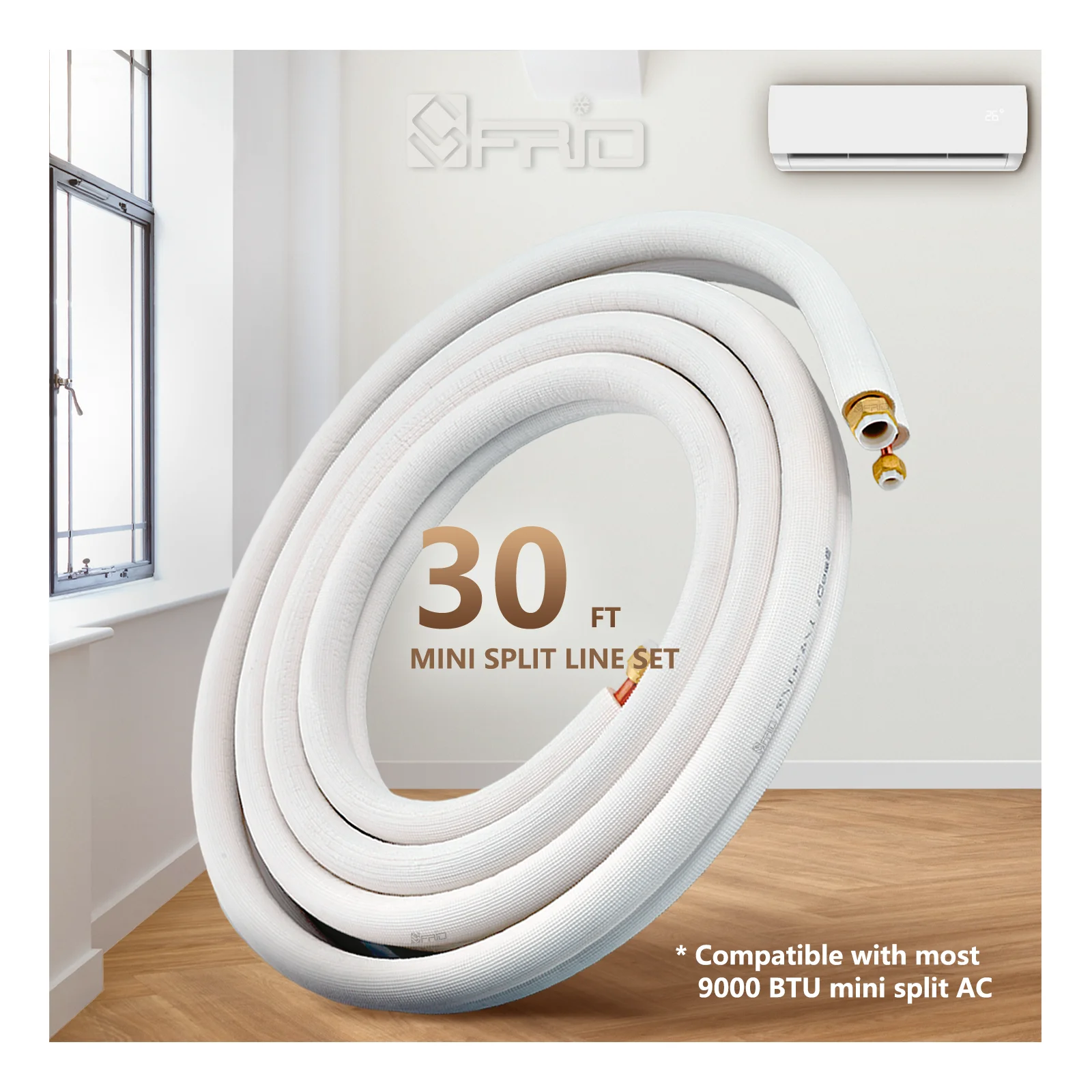 Scottfrio Copper Tube copper Pipe Coil pancake Copper Tube Coil