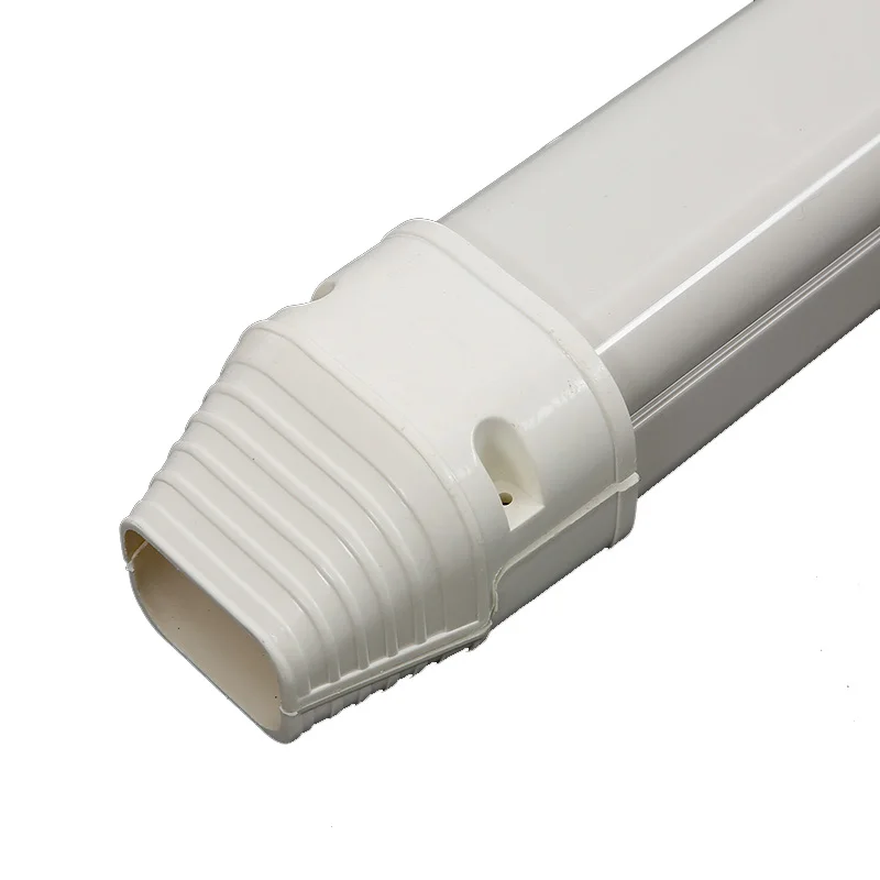 High quality plastic flexible air conditioner slim duct pvc pipe cover air conditioner spare parts AC air conditional syst