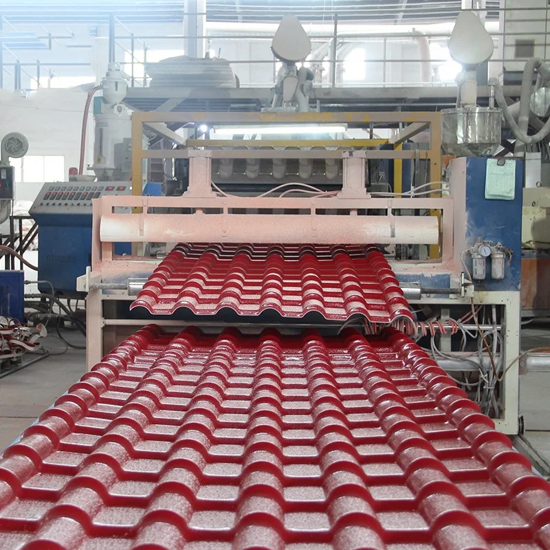 Chinese ASA pvc plastic roof tiles