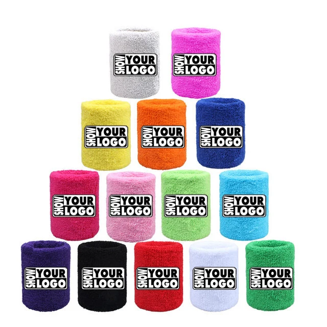 Эластичные спортивные повязки на заказ для йоги, пользовательская вышивка с вашим логотипом и дизайном, хлопковая повязка