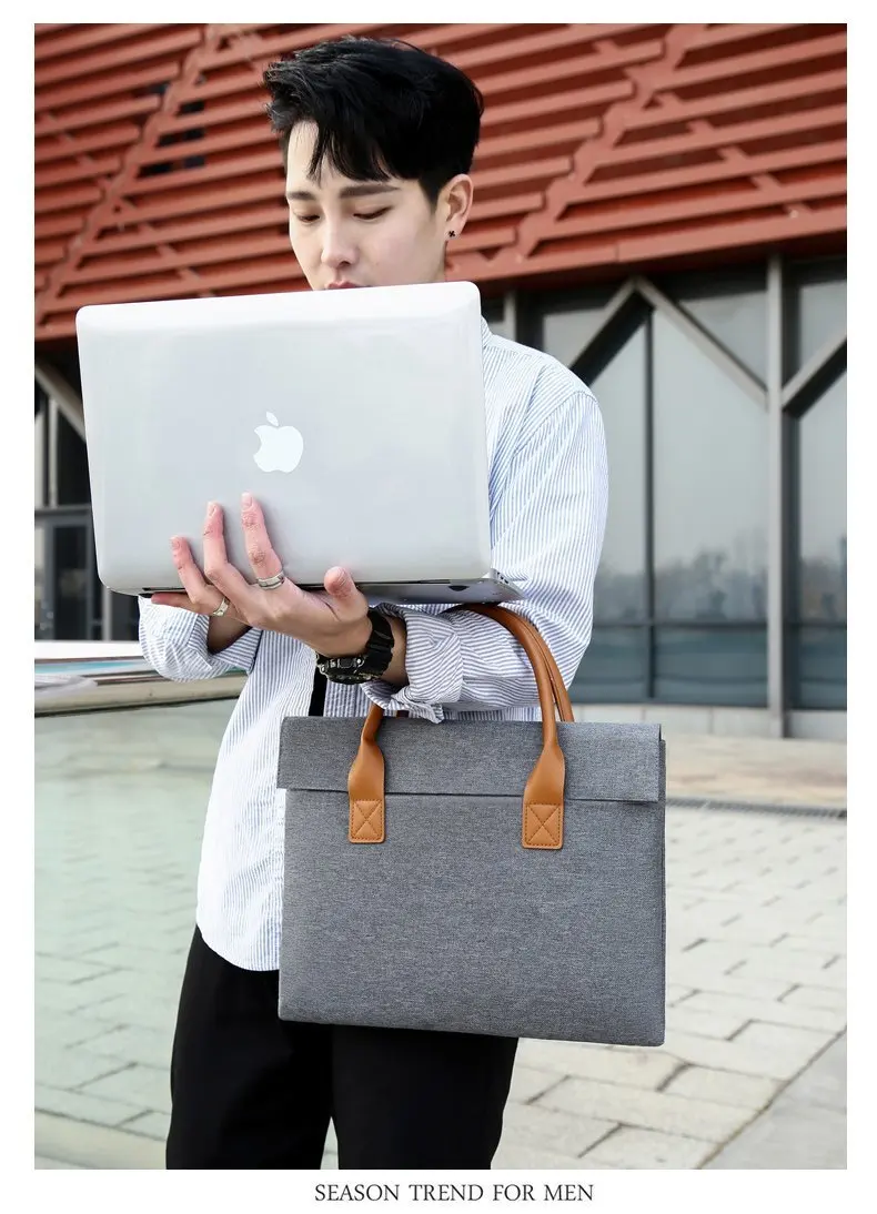 Multiple Sizes Water Proof Business Light Notebook Travel Bag Laptop Case Portable Simplicity Laptop Bag