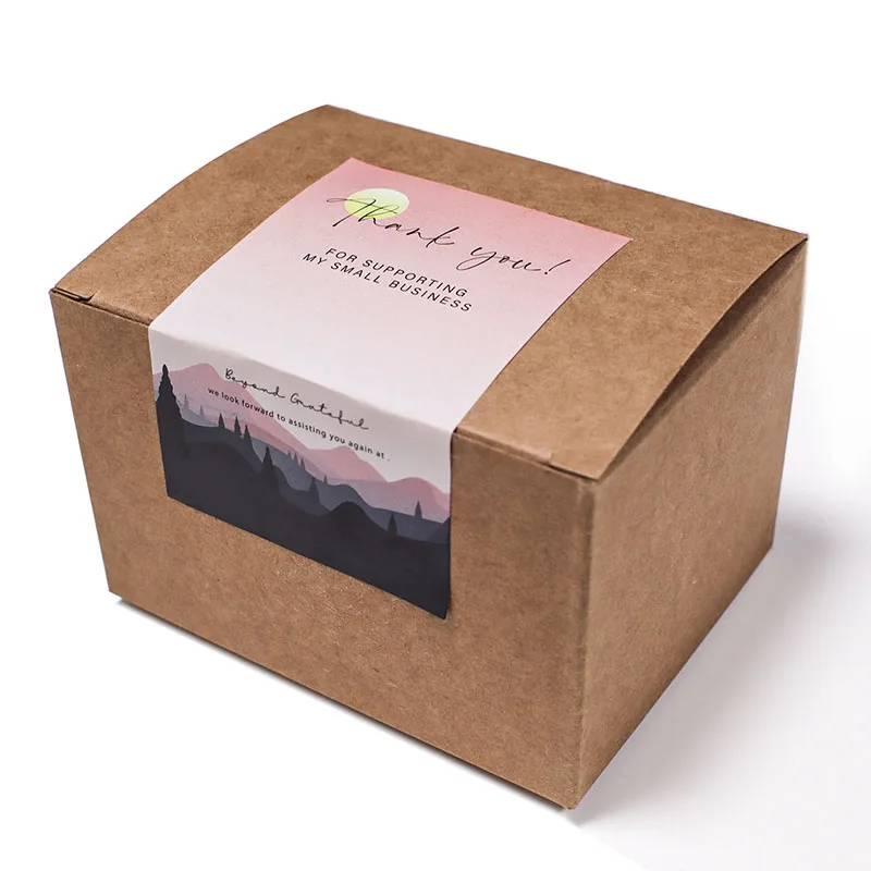 Waterproof Rectangle Shape Package Seal Sticker Strong Package Seals Vinyl Seal Sticker for Box