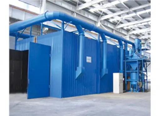 SAND  BLASTING ROOM