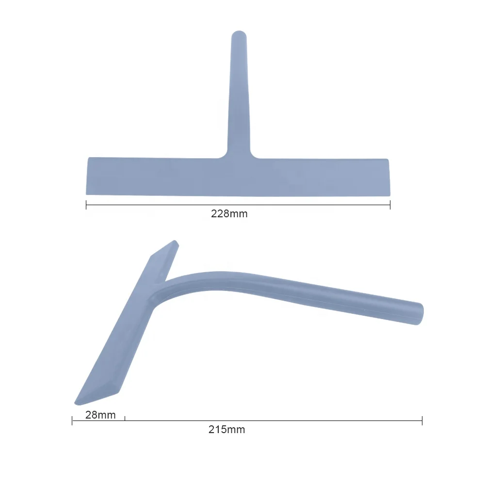 Wholesale stainless steel window cleaner door glass window wiper squeegee blade silicone shower squeegee