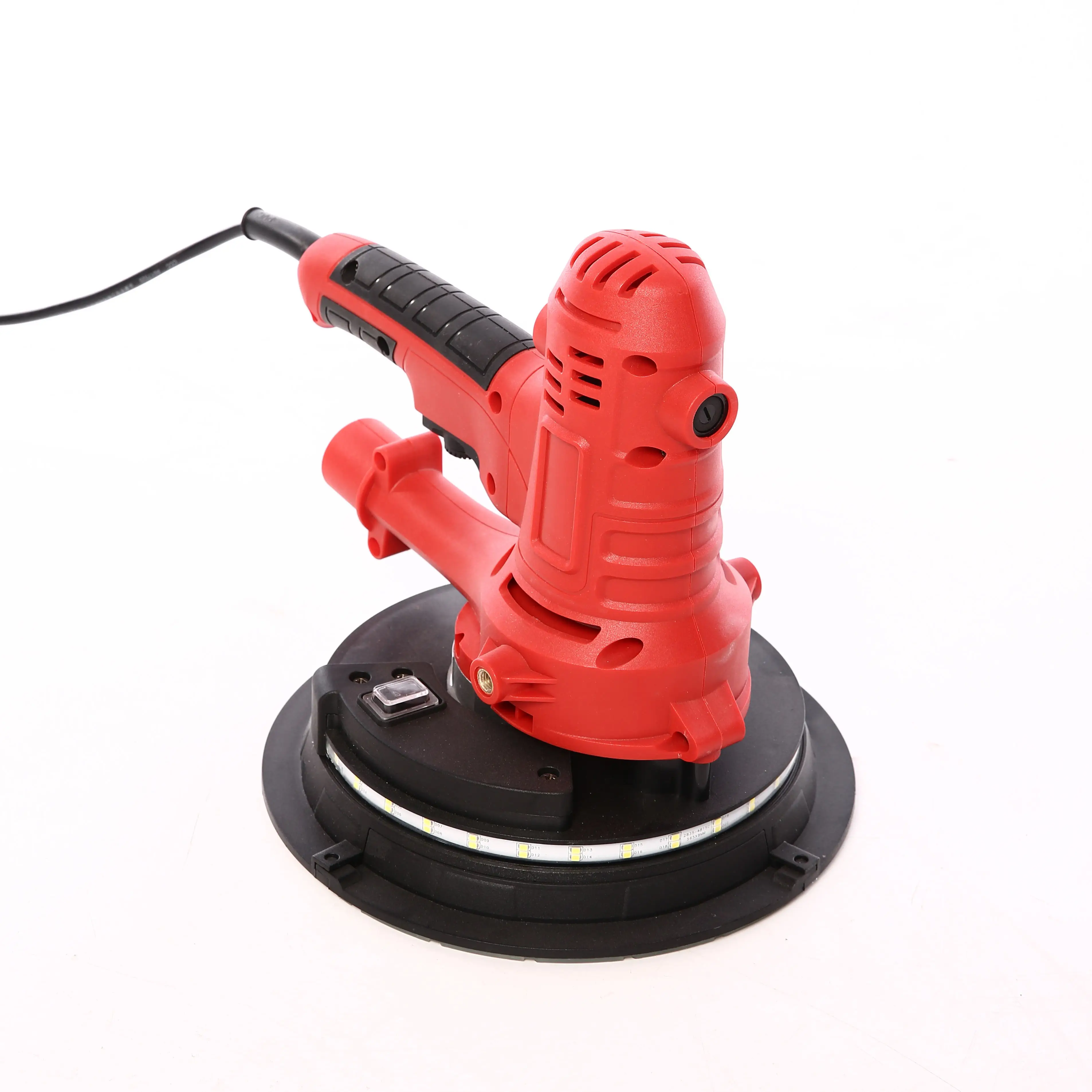 DEYU 180mm Wall Grinding Electrical Dynamic Self-suction Dust-free Hand Tool Putty Drywall Sander Machine