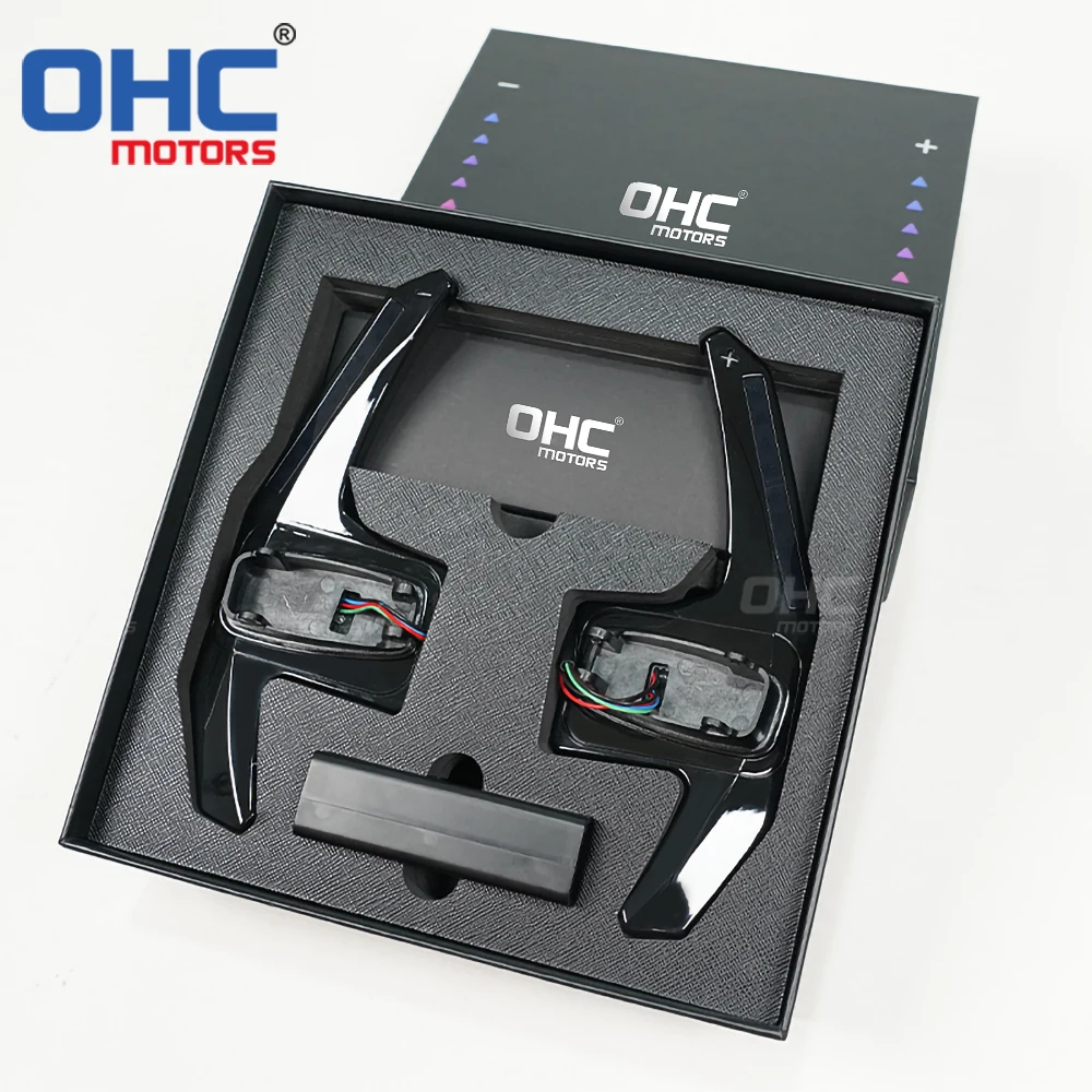 Car Steering Wheel Shift Paddle for Mercedes GLA X156 180 250 GLC GLE W213 W204 W205 X253 2013-2019 LED RPM Smart Paddle Shift